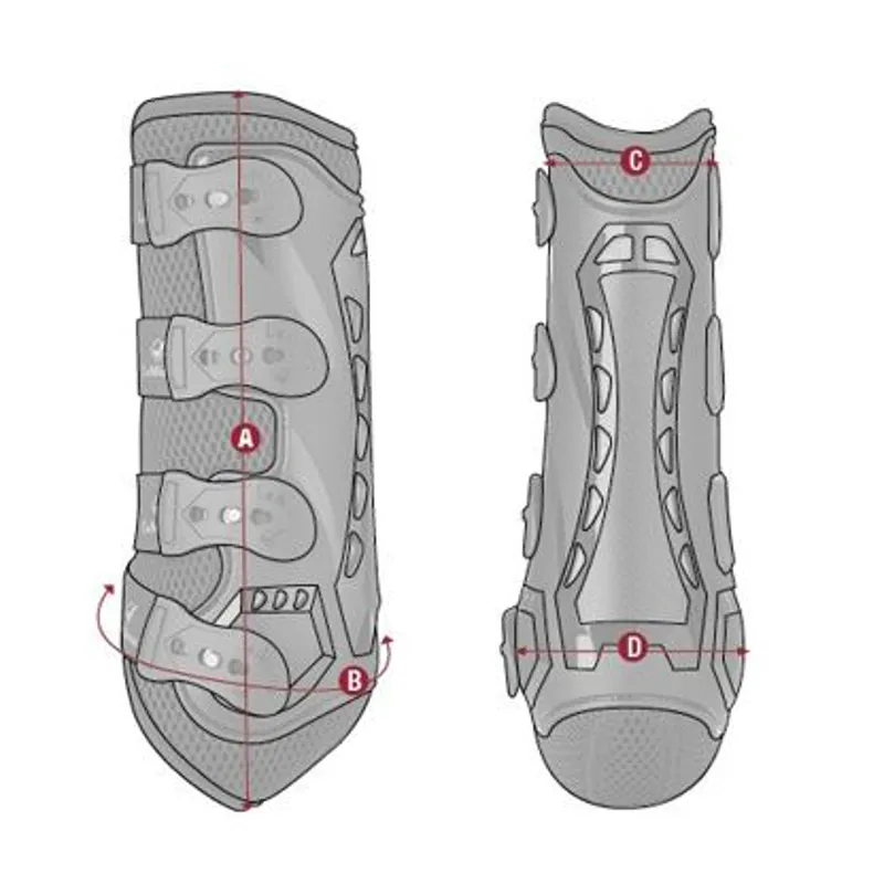 LeMieux Ultra Mesh Snug Front Boots